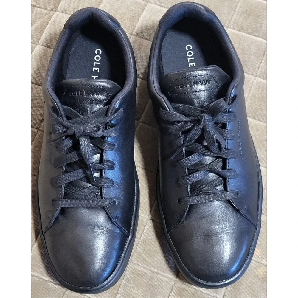 Cole Haan Grand Crosscourt Traveler Sneaker Black C40124 Men's Size 10.5
